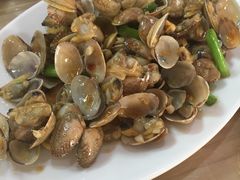 时椒炒花甲-大众海鲜加工大排档(金海湾大道店)