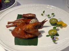 脆皮玻璃乳鸽-山泉粤宴(广东大厦店)