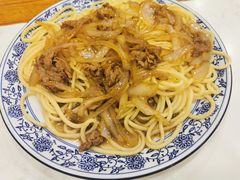 孜然牛肉炒面-北京小吃快餐(北京站店)