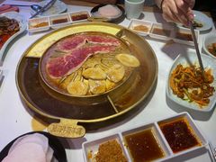 澳洲牛五花肉-猪啊牛呀羊啊铜盘烤肉(正大广场店)