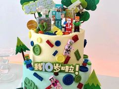 -咖咖熊蛋糕定制·英国蓝风车动物性淡奶油