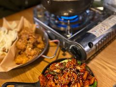 辣烤鸡爪-富乐满韩国正宗炸鸡韩国料理(虹泉路店)