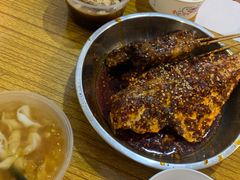 烤巴掌耗儿鱼-袁师傅烤肉(弹子石店)
