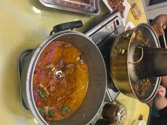 -炕锅羊肉土火锅面片大王