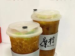 超浓手打渣男柠檬茶-摩柠手作茶室(国贸店)