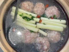 蒲菜肉圆煲-芳芳私房菜·精做淮扬菜(承德路店)
