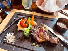 碳烤进口眼肉配时蔬-YUE·6·西式融合餐厅(外滩六号店)