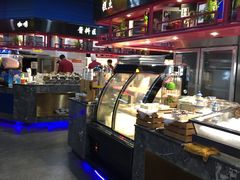 自助取餐区-苏格里岛自助海鲜火锅烧烤(神农店)