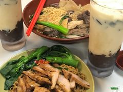 豬頸肉撈面-下环街市熟食中心