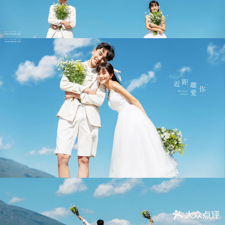 我的大理婚纱照充满了稻香 甜甜的初恋感🌾
