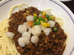 虾仁炸酱面-奎元馆.百年奎元.非遗传承(西湖边的解放路店)