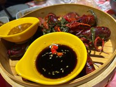 碧螺春蒸小龙虾-在老街·淮安大排档·甜麻干煸龙虾·烧烤(河下古镇店)