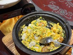 石锅鸡蛋-木子山庄·安徽省老字号·中国炖锅宴