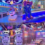 哇不是吧这么赛博朋克你确定这是火锅店？