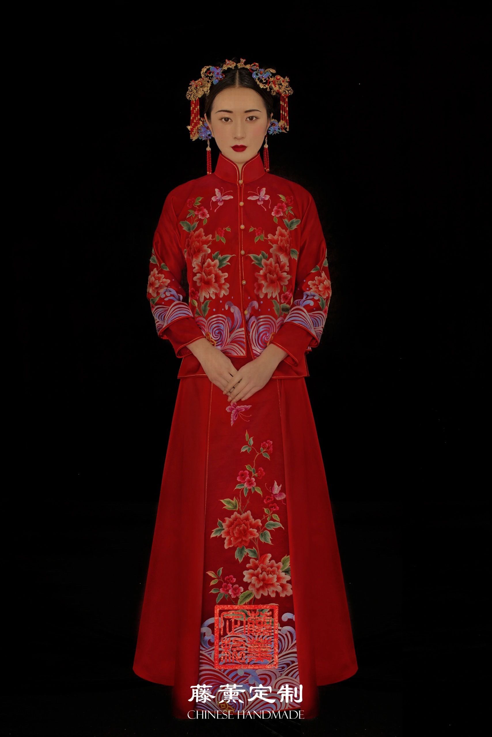 中式婚服|中式新娘