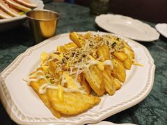 超好吃巴马臣奶酪大V薯条-秘密旅行Bonjour(黑金冠 江南西店)