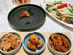 鸽杂炒菜心-大鸽饭(体育西路店)