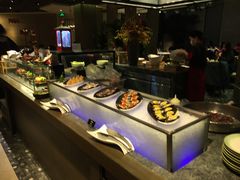 自助取餐区-金海湾自助餐厅(金陵饭店)