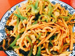 鱼香肉丝-北大地皖峰饭馆