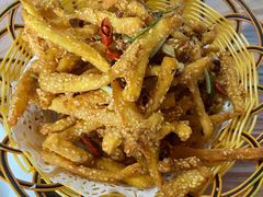 芝麻土豆丝-西大酒店