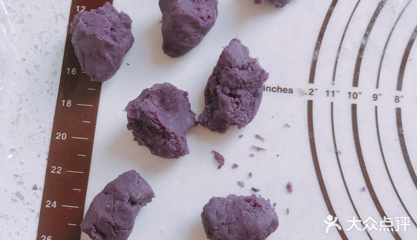 网红爆浆紫薯芝士仙豆糕，学会再也不用去排队了