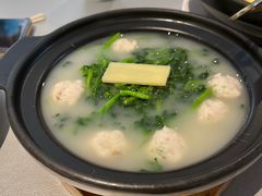 西洋菜煲鲮鱼丸-维园悦谱·海派家常菜(乌鲁木齐南路店)