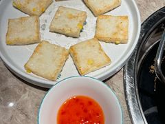 香煎鱼饼-淘米捞·米汤脆鲩鱼火锅(福田皇岗店)