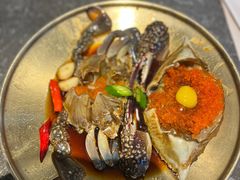 -草家酱蟹炭火烤肉店(珲春南路二店)