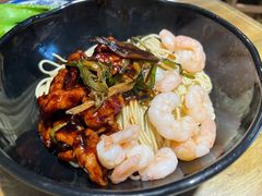 虾仁葱油拌面-腔调面(斜土路店)