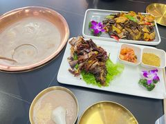 -诺敏塔拉奶茶-布里亚特包子-手把肉(锦都会店)