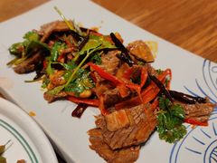 美人椒拌牛肉-云海肴·汽锅鸡·云南菜(天山百盛优客店)