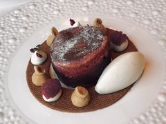 熔岩巧克力蛋糕-福楼法餐厅FLO