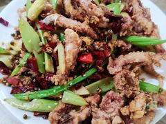 干煸鱿鱼须-鑫来子菜馆