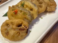椒盐藕夹-枣子树·素食餐厅(普陀山店)