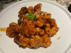 雪花糖醋里脊-绿茶餐厅(乐峰广场店)