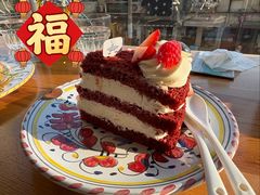 红丝绒蛋糕-Alimentari早午餐(安福路店)