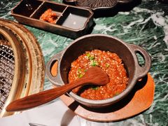 石锅蒜香牛肉糜-虎丸烧肉(新大陆广场店)