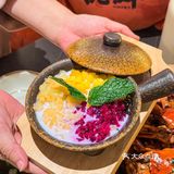 是谁免费吃到了肉蟹煲？？原来是我呀[得意][得意]