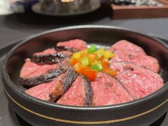 烟熏低温豉椒雪花牛肉-小运河·公馆(国贸店)