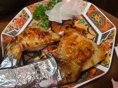 手作辣鳕鱼籽鸡翅饺-弓二·烧鸟居酒屋(财富购物中心店)