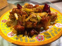 核桃剔炒鸡-那家小馆•北京菜•烤鸭(中关村店)