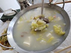 三鲜豆腐汤-渔民船说·北塘海鲜·天津菜·海肠捞饭(北塘古镇店)