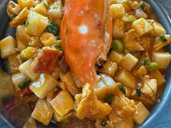 梭子蟹炒年糕-锦楼·臻选新杭帮(正大广场店)