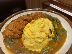 手工厚切炸猪排咖喱蛋包饭-CoCo壱番屋(久光百货店)