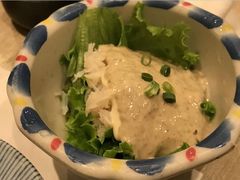 蟹黄沙拉-梅丘·寿司の美登利(银座店)