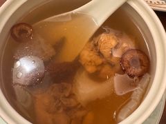 羊肚菌花胶炖农场走地鸡汤-觅唐MITONG(鸟巢店)