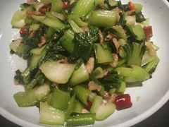 油渣炒四季青菜-望湘园·洞庭渔宴(浦江欢乐颂店)