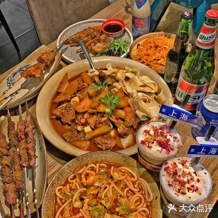 上海探店｜南京路步行街新疆菜！羊肉这样吃香