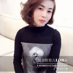 免打理复古LOB发型-V-STAR威斯达•高级私人定制