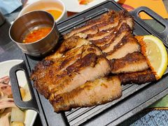 炭烧秘制猪颈肉-simply thai天泰(世纪汇店)